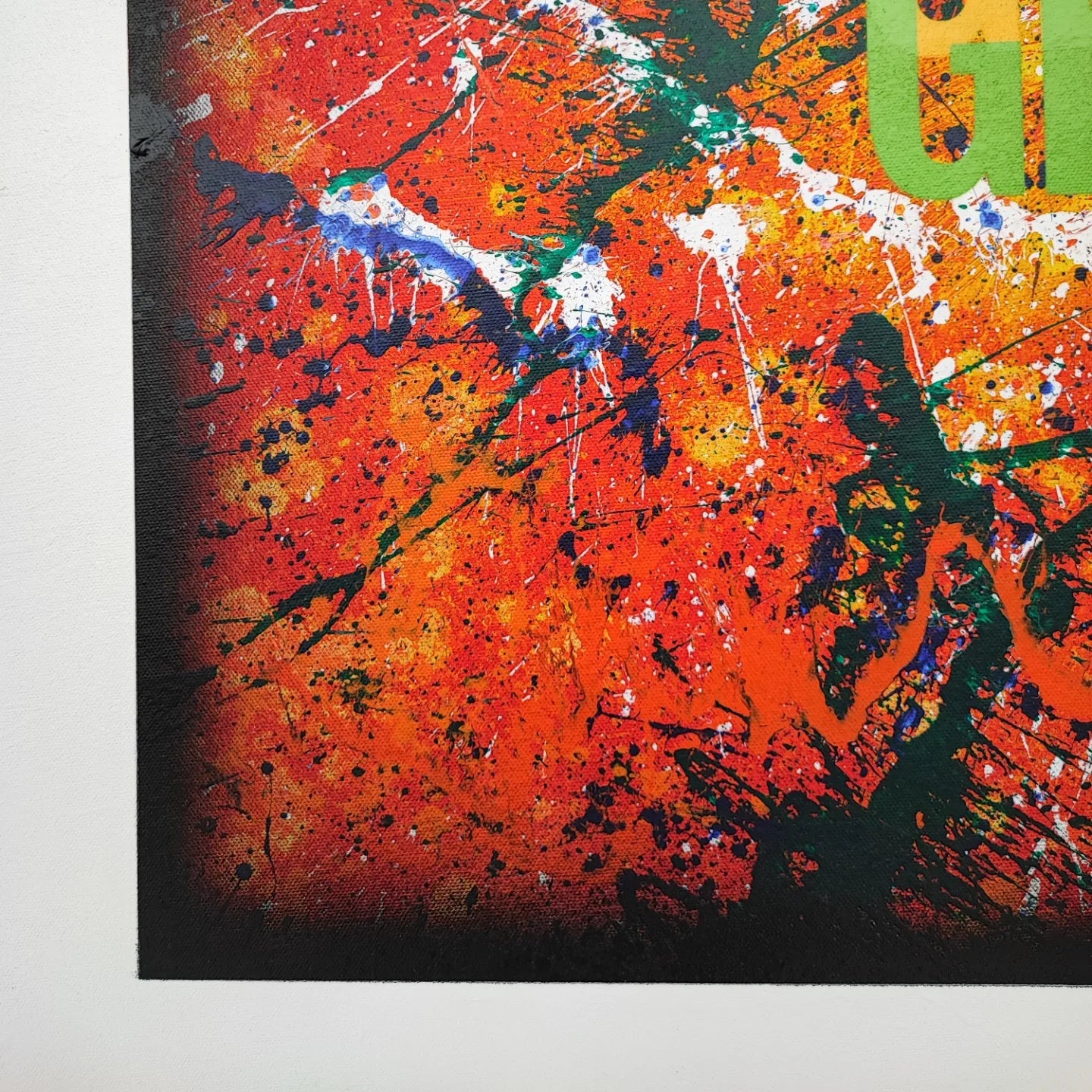 Nous Je - 80x80cm - 2023 - Tableau abstrait moderne coloré