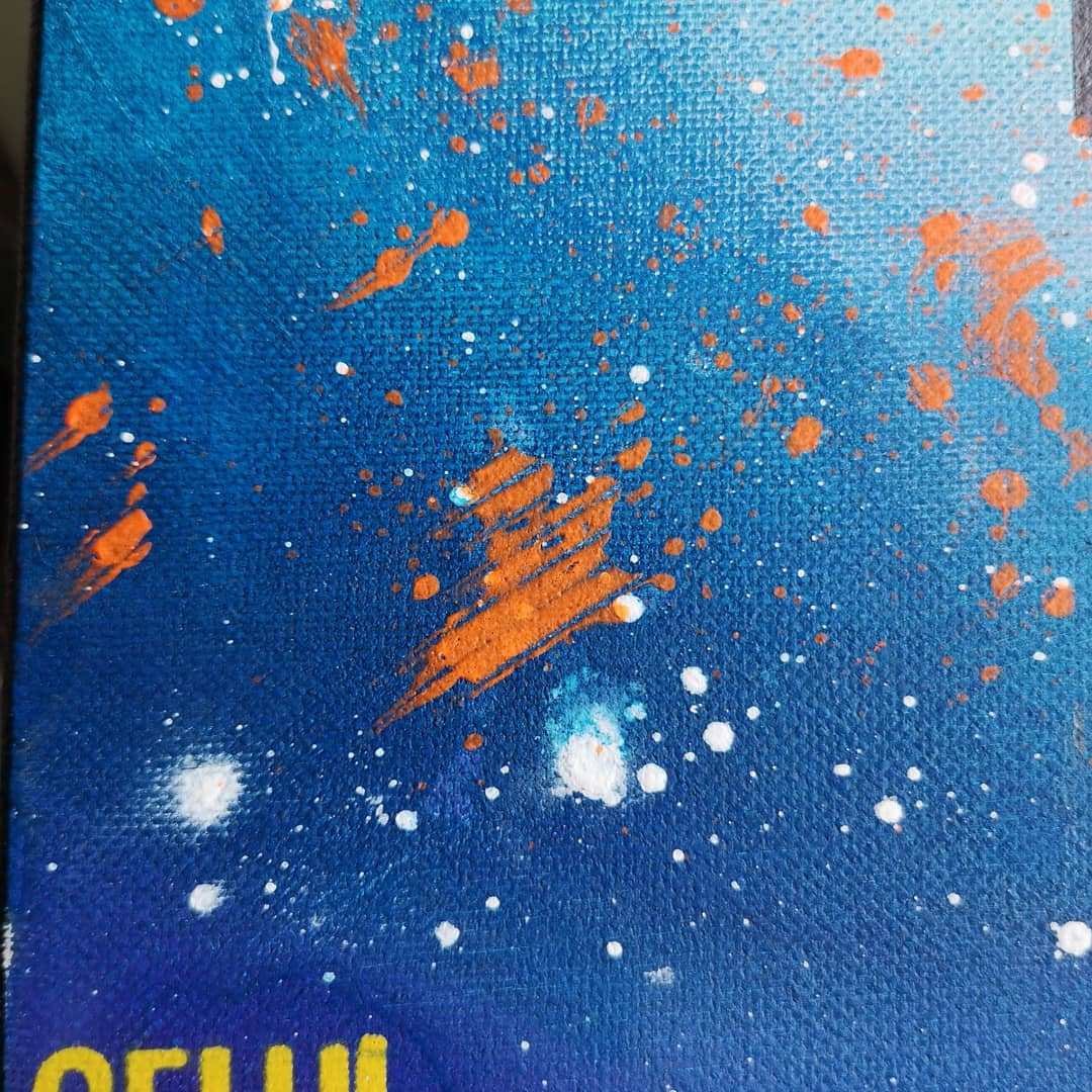 Hono - 3x 40x40cm - 2021 - Triptyque abstrait coloré