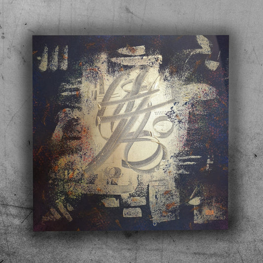 Gorudo - 80x80cm - 2021 - Tableau abstrait