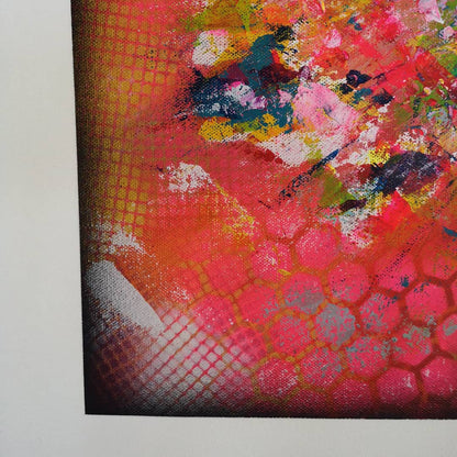 Julia - 60x60 - 2021 - Tableau abstrait moderne coloré