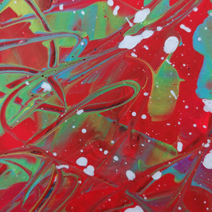 Eldorado - 100x50cm - 2022 - Tableau abstrait coloré