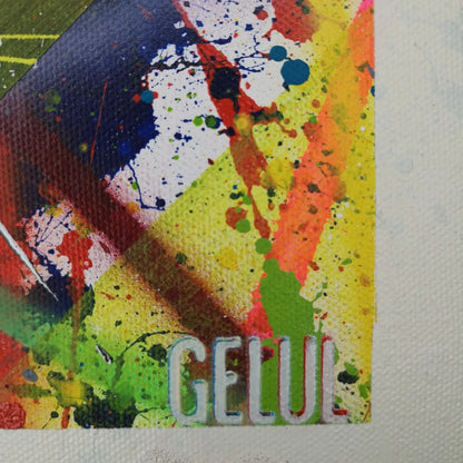 Eldorado - 100x50cm - 2022 - Tableau abstrait coloré