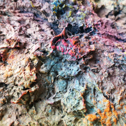 Pâte-à-ciel - 40x40cm - 2022 - Tableau abstrait moderne en relief