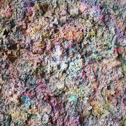 Pâte-à-ciel - 40x40cm - 2022 - Tableau abstrait moderne en relief