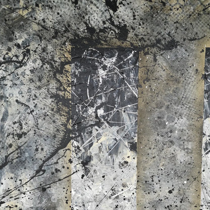 Jungle Urbaine - 100x100cm - 2022 - Tableau Abstrait moderne