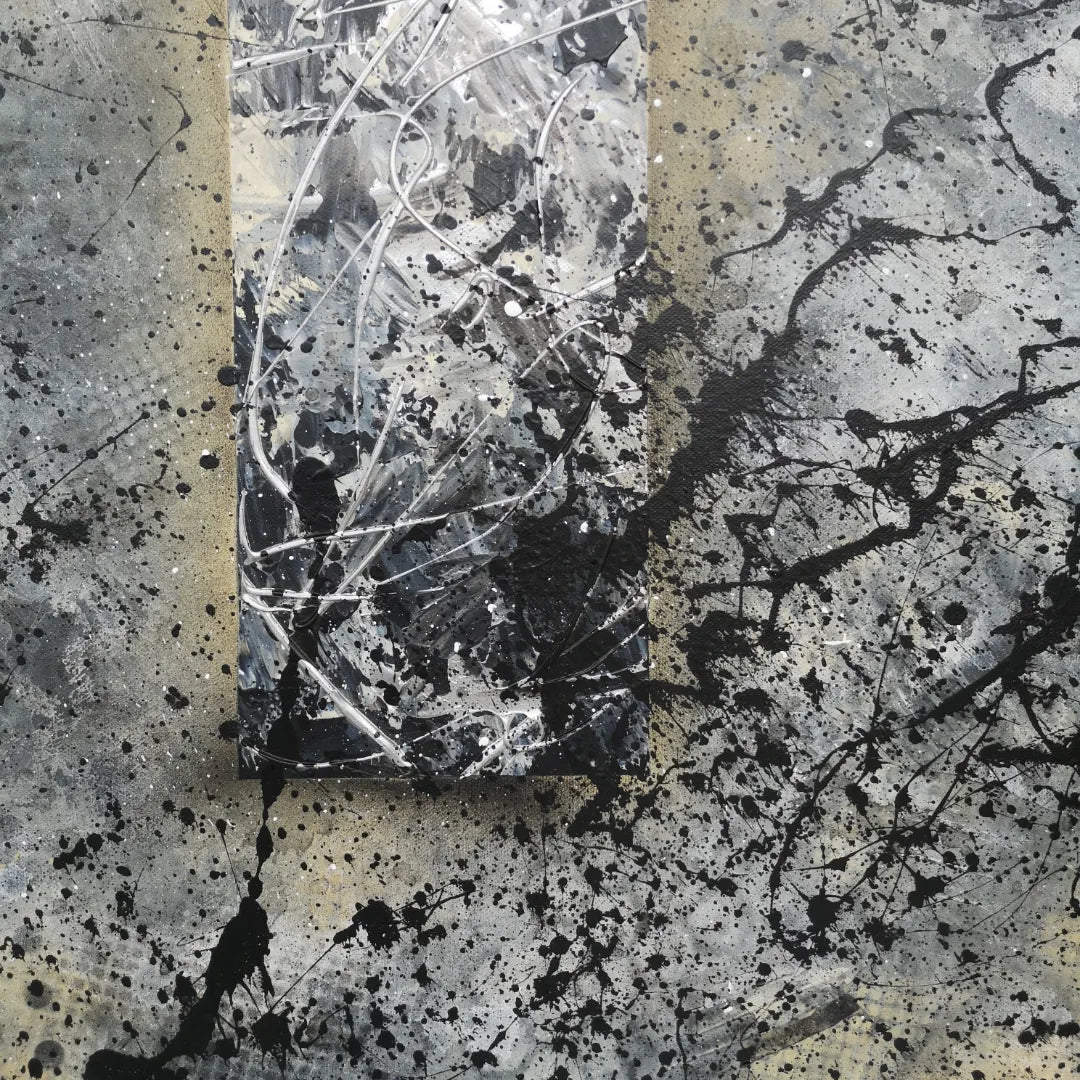 Jungle Urbaine - 100x100cm - 2022 - Tableau Abstrait moderne