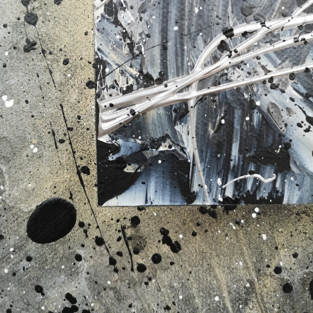Jungle Urbaine - 100x100cm - 2022 - Tableau Abstrait moderne