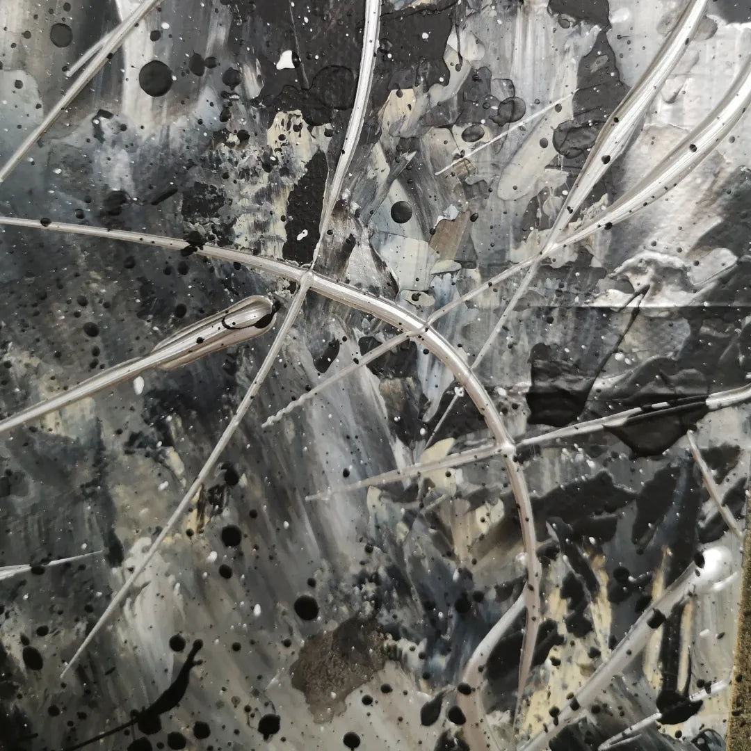 Jungle Urbaine - 100x100cm - 2022 - Tableau Abstrait moderne
