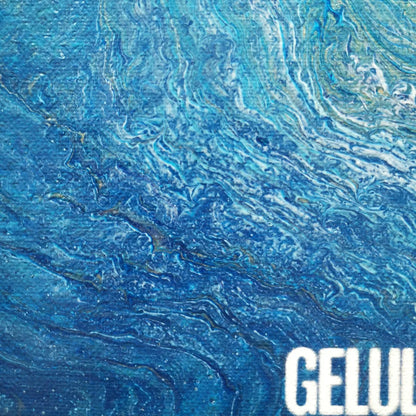 All Blue - 20x20cm - 2022 - Tableau abstrait moderne coloré