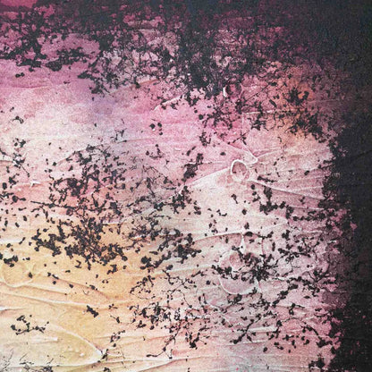 Zoom - 60x60cm - 2022 - Tableau abstrait moderne coloré en relief