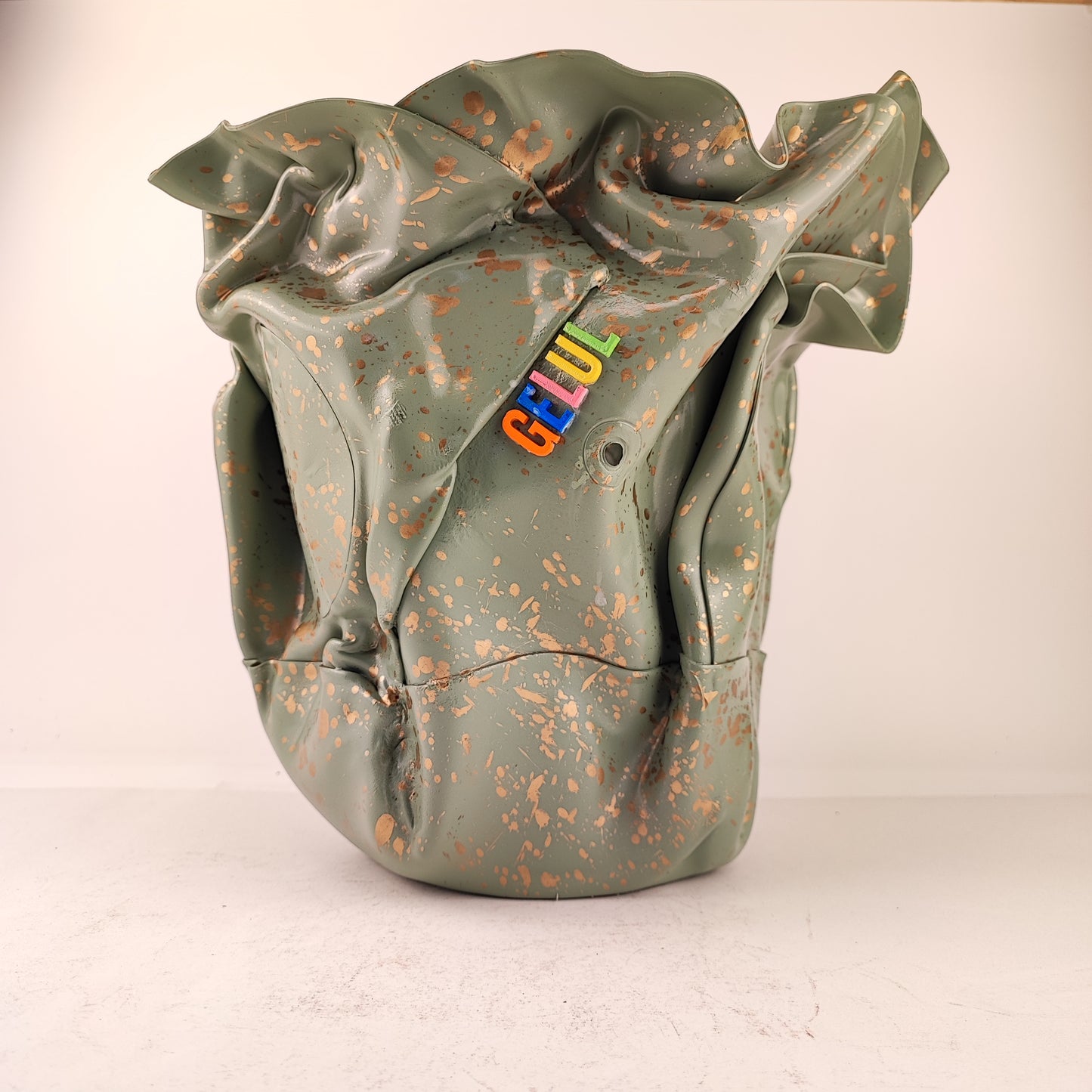 Vase en vinyle Gelul #1