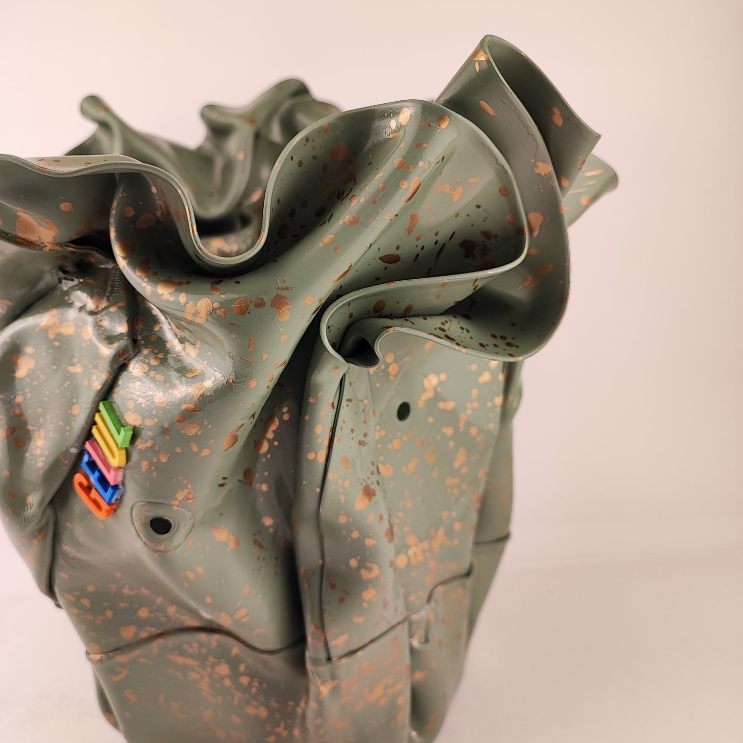 Vase en vinyle Gelul #1